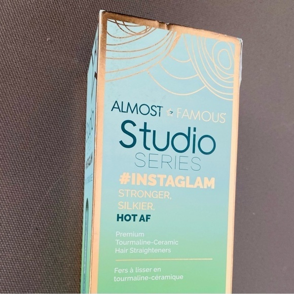 Almost Famous Studio Series Instaglam Hair Straightener (Royal Turqoise) NWT main image 10